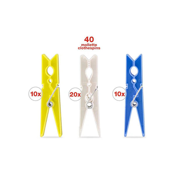 Beper Beper Clothes Peg 40 Pieces | C206UTI004 - Home & Kitchen - Lebanon