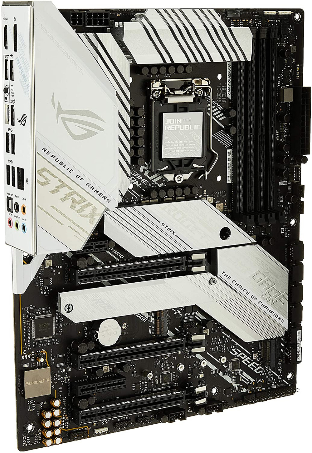 ASUS ASUS ROG Strix Z490-A Gaming Z490 LGA 1200(Intel 10th Gen) ATX Gaming Motherboard- 12+2 Power Stages, DDR4 4600, Intel 2.5 Gb Ethernet, USB 3.2 Gen 2 - Networking - Lebanon