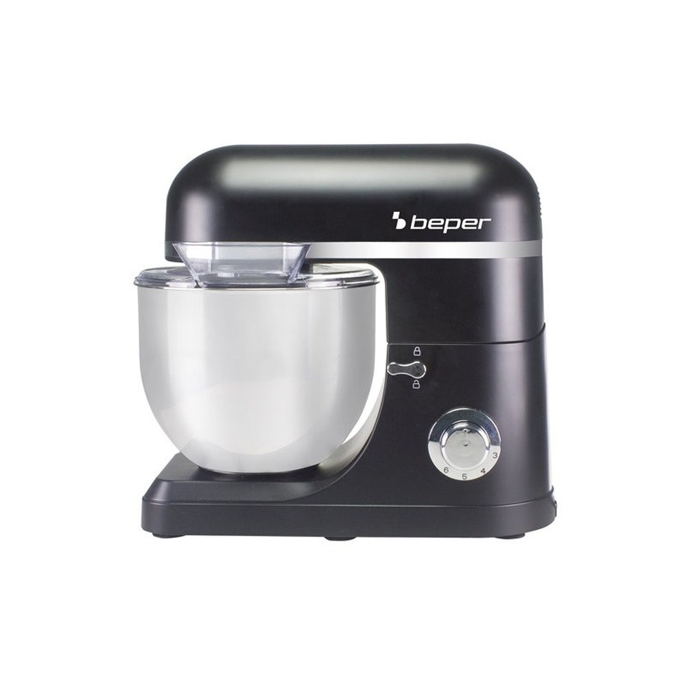 Beper 7L Pastry Mixer With 6 Speeds And Pulse Function - Bread Mixer Includes Accessories, 1500W | P102SBA550