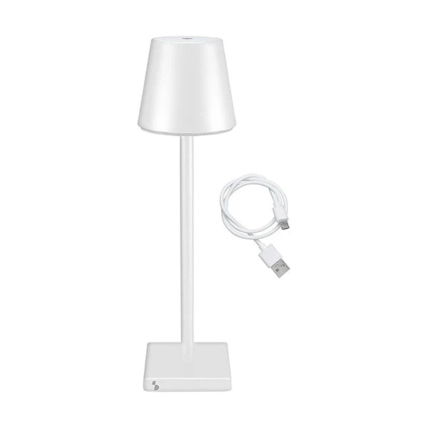 Beper Beper Rechargeable Table Lamp, White | P201UTP102 - Home & Kitchen - Lebanon