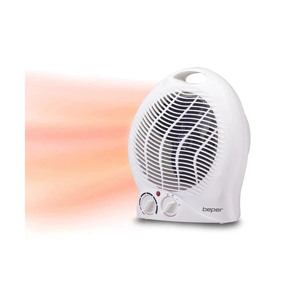 Beper Beper Fan Heater ,White | P203TER201 - Home & Kitchen - Lebanon