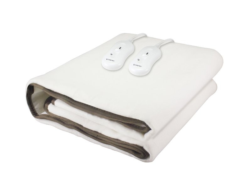 Beper Beper P203TFO110 — Double Size Electric Blanket | Dual-Zone Heated Underblanket 160x140 cm - Home & Kitchen - Lebanon