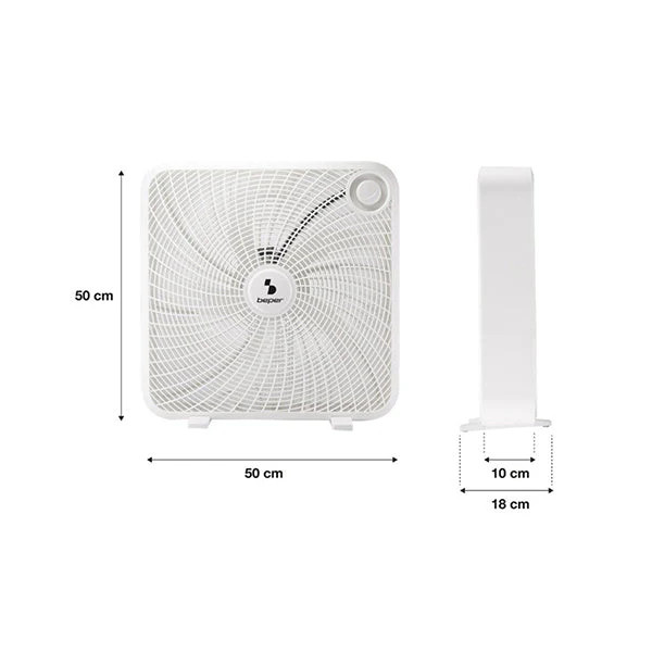 Beper Beper Box Fan 50cm | P206VEN550 - Home & Kitchen - Lebanon