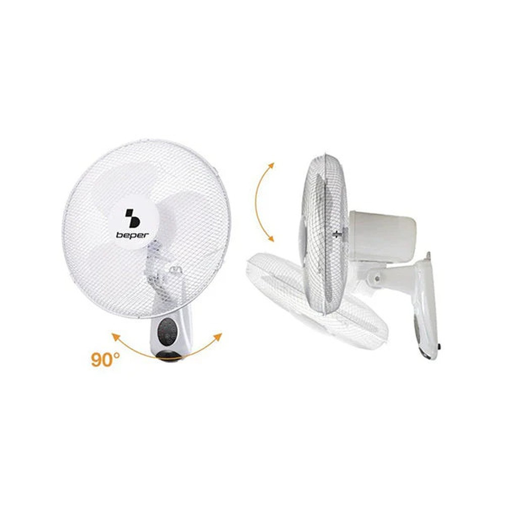 Beper Beper Wall Fan With Remote Control | P206VEN600 - Home & Kitchen - Lebanon