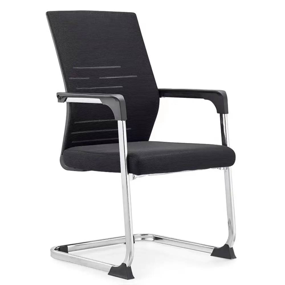Valencia Valencia Visitor Chair ,Black Mesh | HS-114C (315) - Computers & Tech - Lebanon