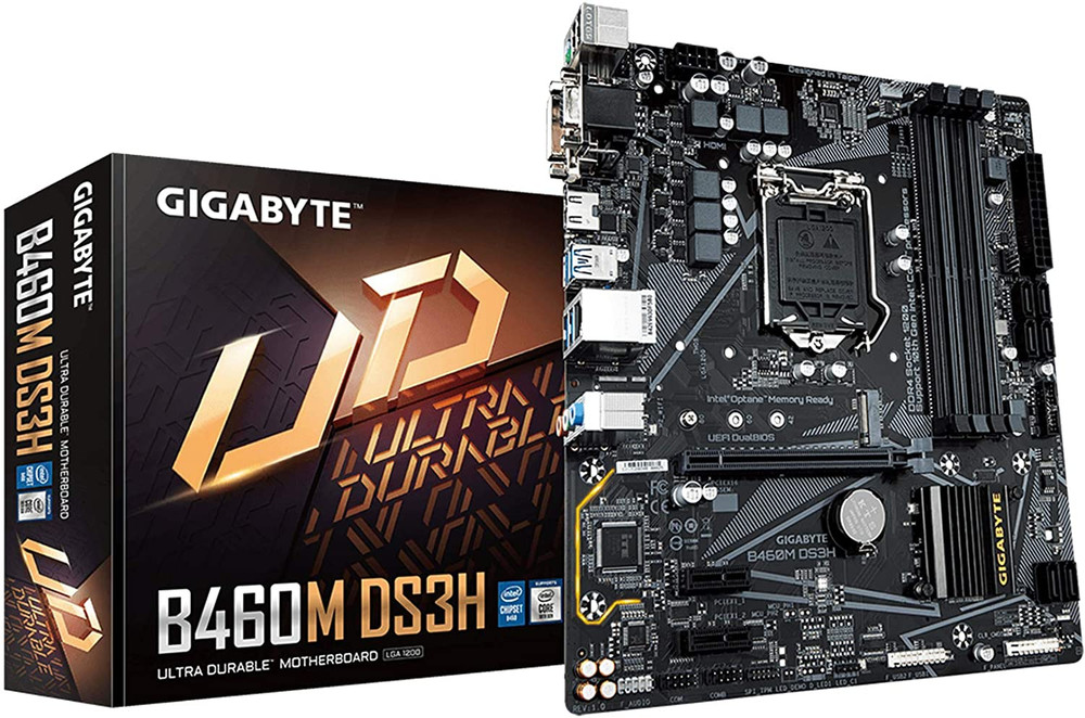 Gigabyte Gigabyte B460M DS3H (LGA1200/Intel/B460/Micro ATX/M.2/SATA 6Gb/s/USB 3.2 Gen 1/DDR4/Motherboard) - Computers & Tech - Lebanon