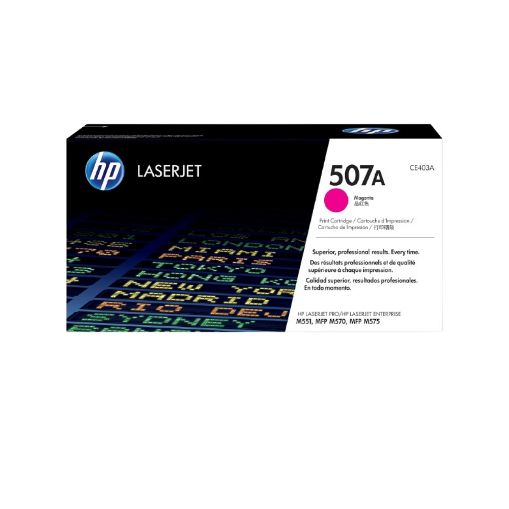 HP HP 507A Magenta Original Laser Toner | CE403A - Printers & Ink - Lebanon