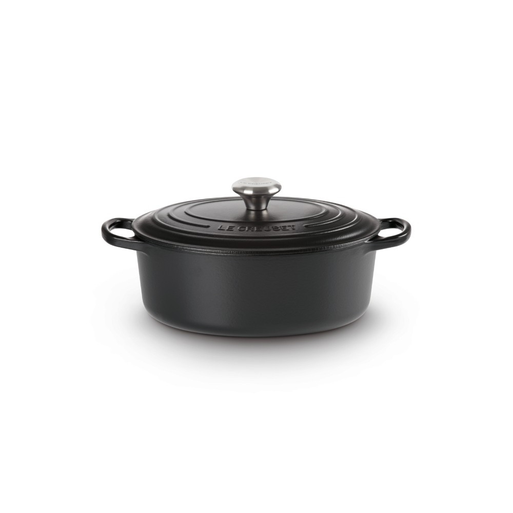 Le Creuset Le Creuset Cocotte Oval Evo 40cm Black | 0024147263388 - Home & Kitchen - Lebanon