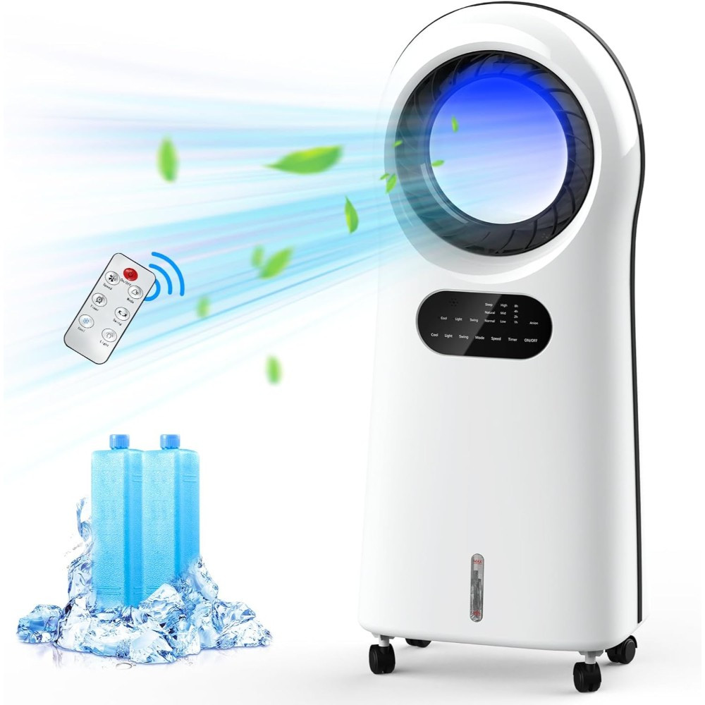 Wave Wave Bladless Air Cooler 3.5L 110 W | FLS-2001R - Home & Kitchen - Lebanon