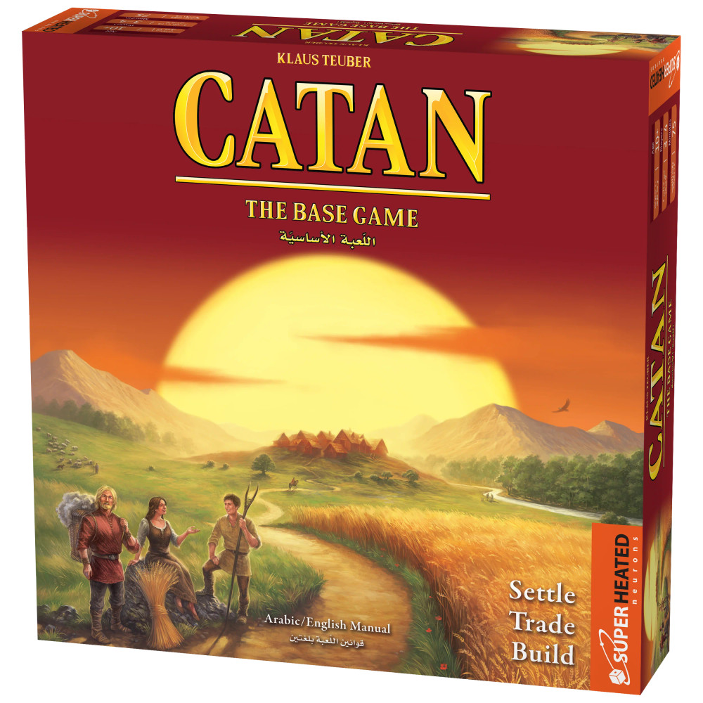 Catan Catan Base Game 3-4 Players En/Ar | 10111 - Toys & Games - Lebanon