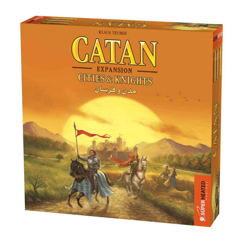 Catan Catan Cities & Knights 3-4 Players Ar/En | 10421 - Toys & Games - Lebanon
