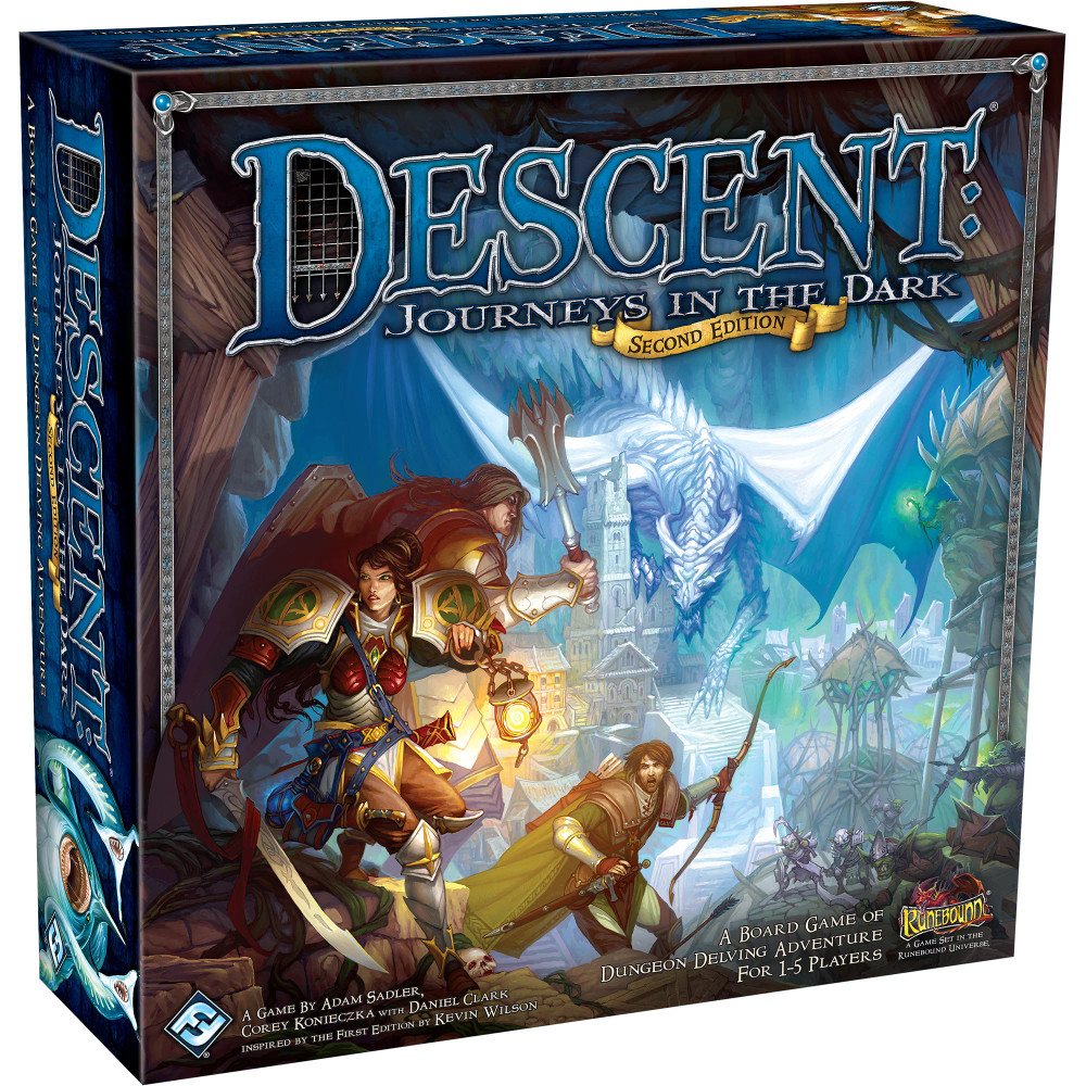Asmodee Asmodee Descent Journeys in the Dark Second Edit | 51101 - Toys & Games - Lebanon