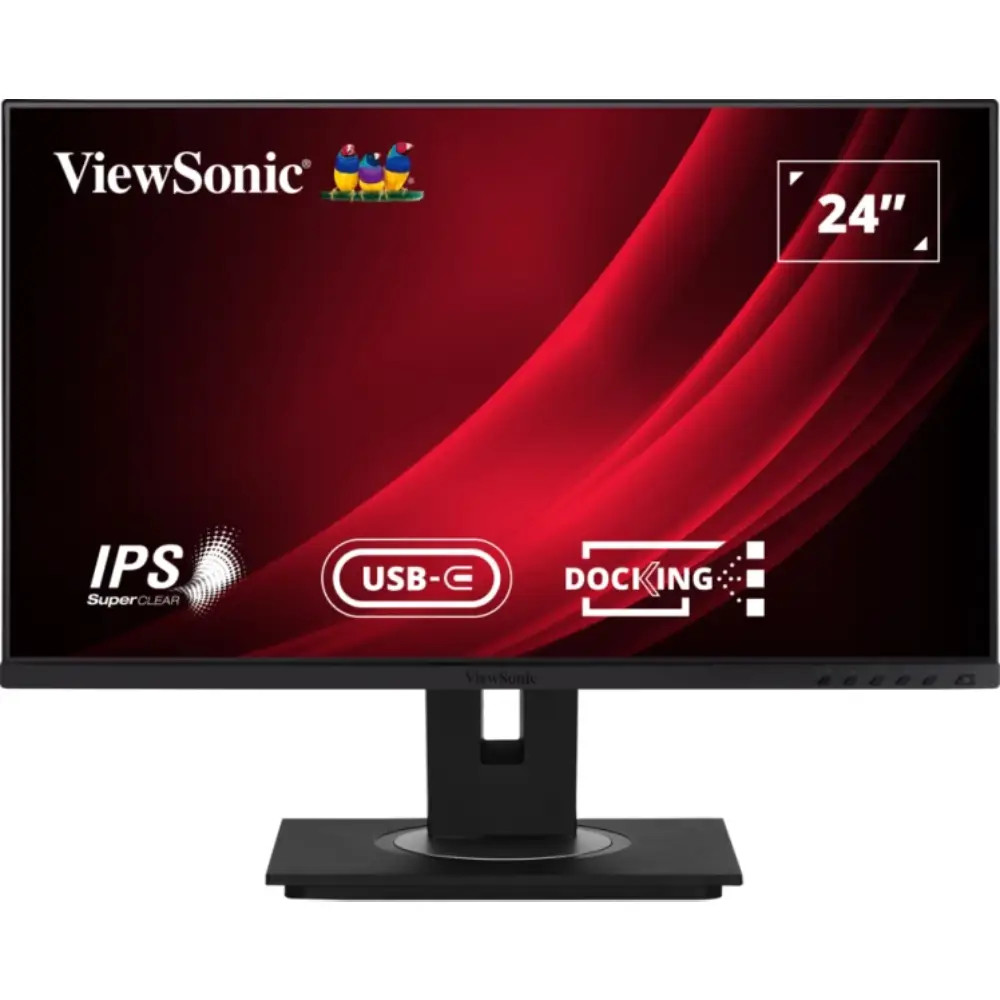 ViewSonic ViewSonic VG2456 24″ Docking Monitor Featuring USB Type-C and Ethernet | VG2456 - Computers & Tech - Lebanon