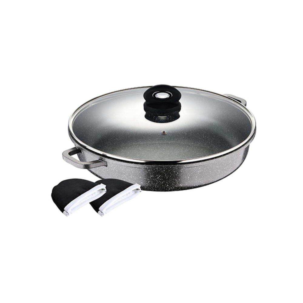 Bergner Bergner 6L Shallow Pot | BG-30802-GY - Home & Kitchen - Lebanon