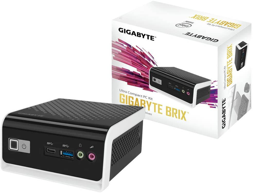 Gigabyte GIGABYTE Brix Mini PC Celeron J4105 Black, White PC/workstation barebone - PC/Workstation Barebones (Intel® Celeron®, J4105) | GB-BLCE-4105C - Other - Lebanon
