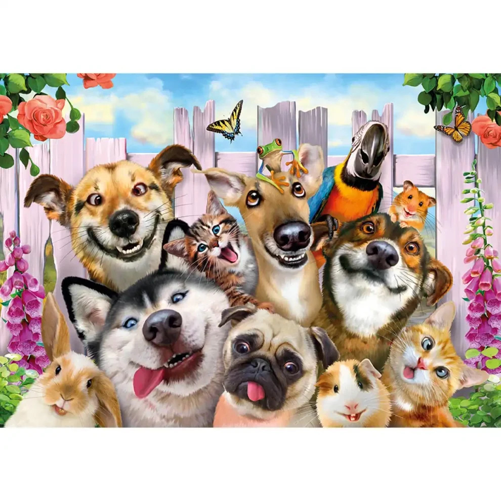 Puzzle W RS: Crazy Pets M 200 | 4711111 - Toys & Games - Lebanon