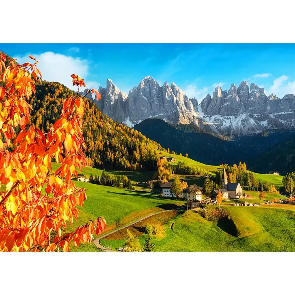 Puzzle W RS: Sankt Magdalena, Dolomites, Italy XL 1010 | 4750111 - Toys & Games - Lebanon