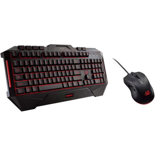 ASUS Asus Cerberus Wired Gaming Keyboard and Mouse Combo LED Backlit | 90YH0141-B2UA00 - Computers & Tech - Lebanon