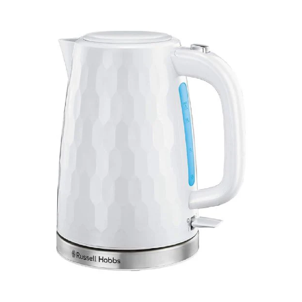 Russell Hobbs Russell Hobbs Honeycomb Electric Kettle 1.7L White | 26050-70 - Home & Kitchen - Lebanon