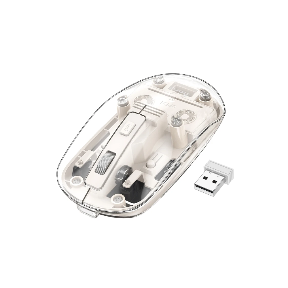 Hoco Hoco Wireless Mouse - Space White | GM29 - Computers & Tech - Lebanon