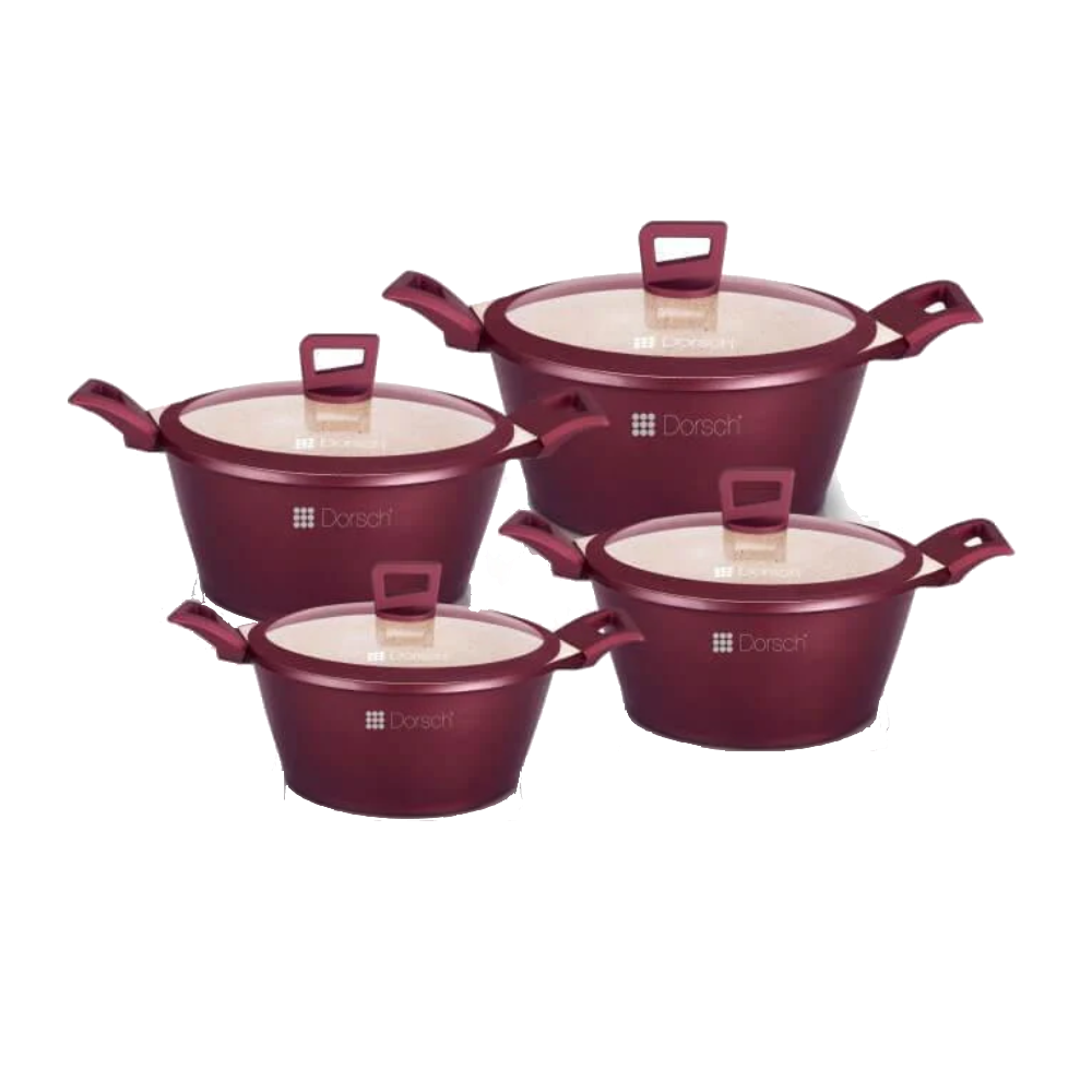 Dorsch Dorsch Casserole Premium Set - 4 Pcs | DH-05492 - Home & Kitchen - Lebanon