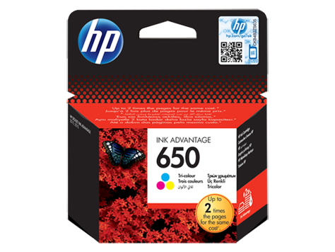 HP HP 650 Tri-color Original Ink Advantage Cartridge (CZ102AE) - Printers & Ink - Lebanon