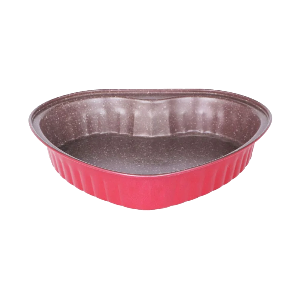 Dorsch Dorsch Heart Cake Pan - 28 cm x 27 cm | DH-08905 - Home & Kitchen - Lebanon
