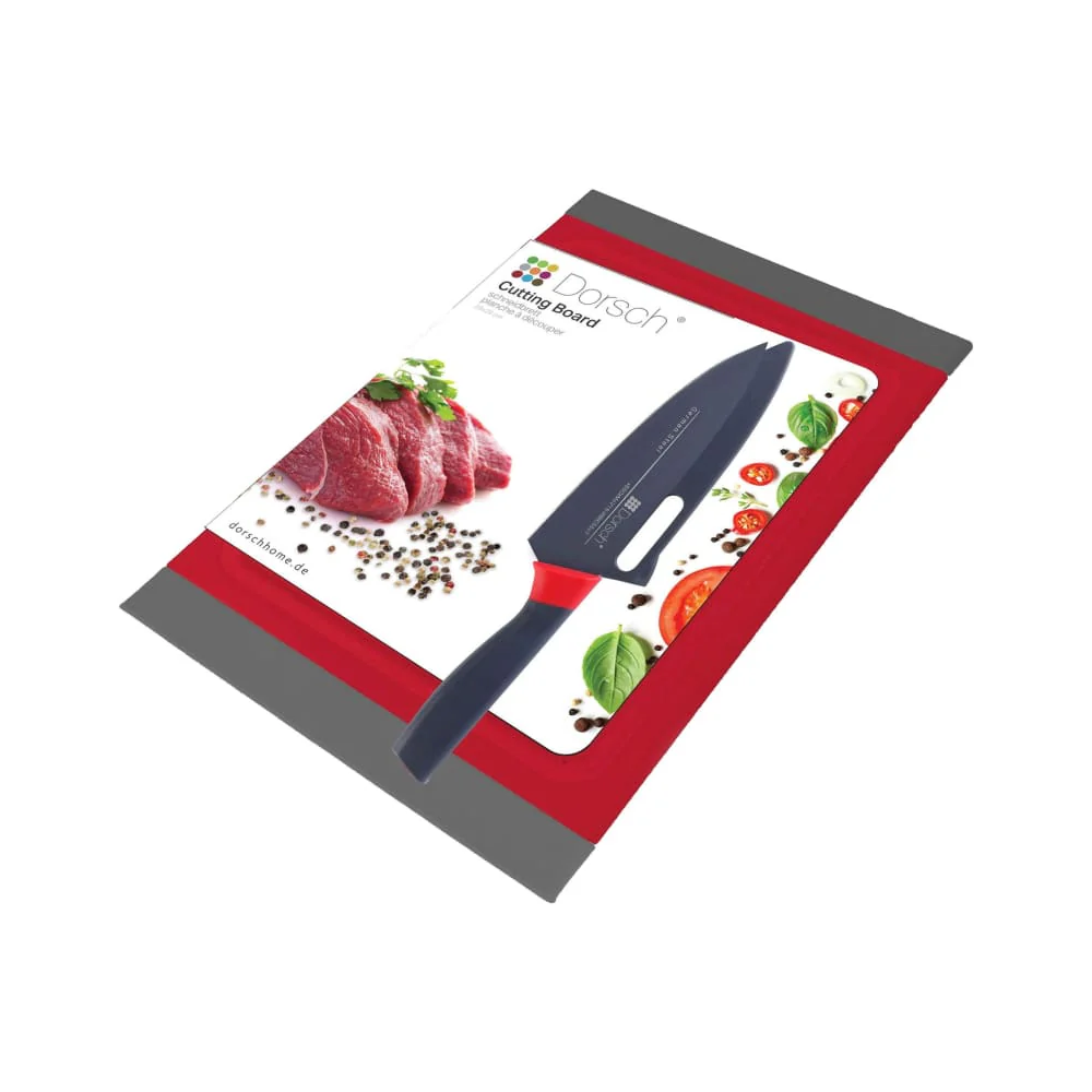 Dorsch Dorsch Cutting Board + Chef Knife | DH-04613 - Home & Kitchen - Lebanon