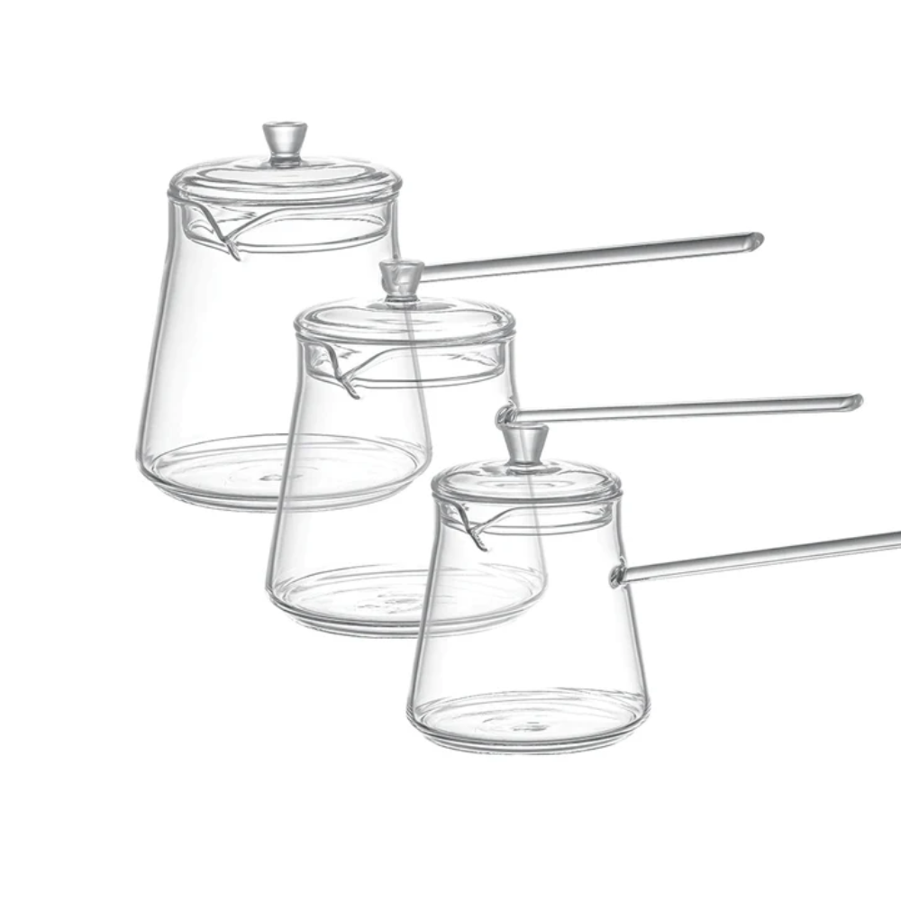 Dorsch Dorsch Glass MilkPot Set - Set of 3 | DH-09250 - Home & Kitchen - Lebanon