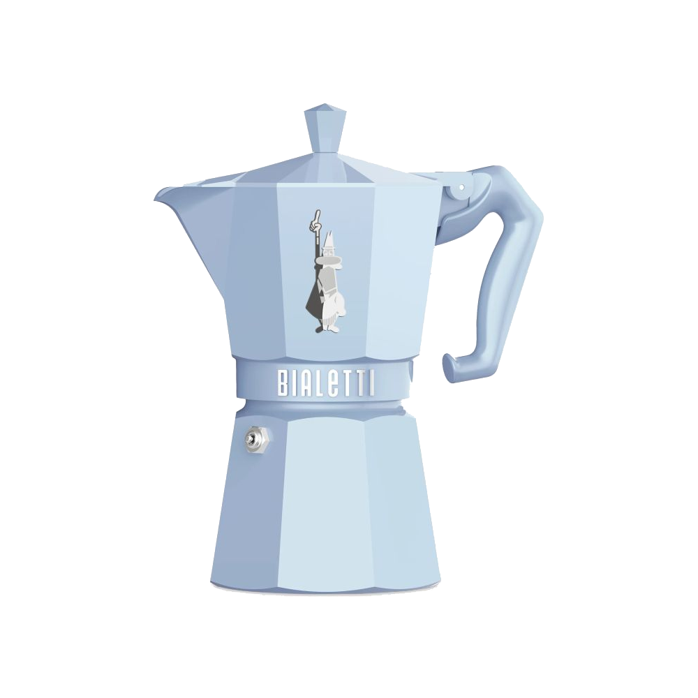 Bialetti Bialetti Moka Exclusive Express - 3 Cups, Blue | BIA0009061 - Home & Kitchen - Lebanon