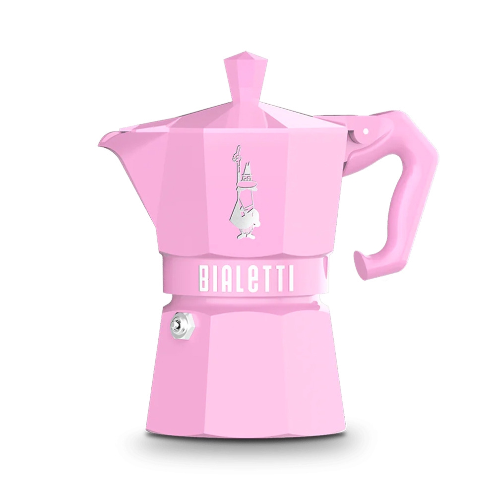 Bialetti Bialetti Moka Exclusive Express - 3 Cups, Pink | BIA0009064 - Home & Kitchen - Lebanon