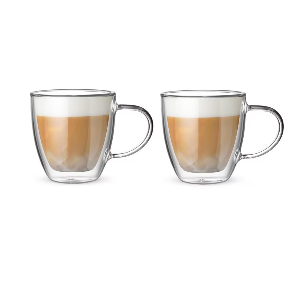 Bialetti Bialetti Double Wall Capri 160ml Glass Set | BIADBW010 - Home & Kitchen - Lebanon