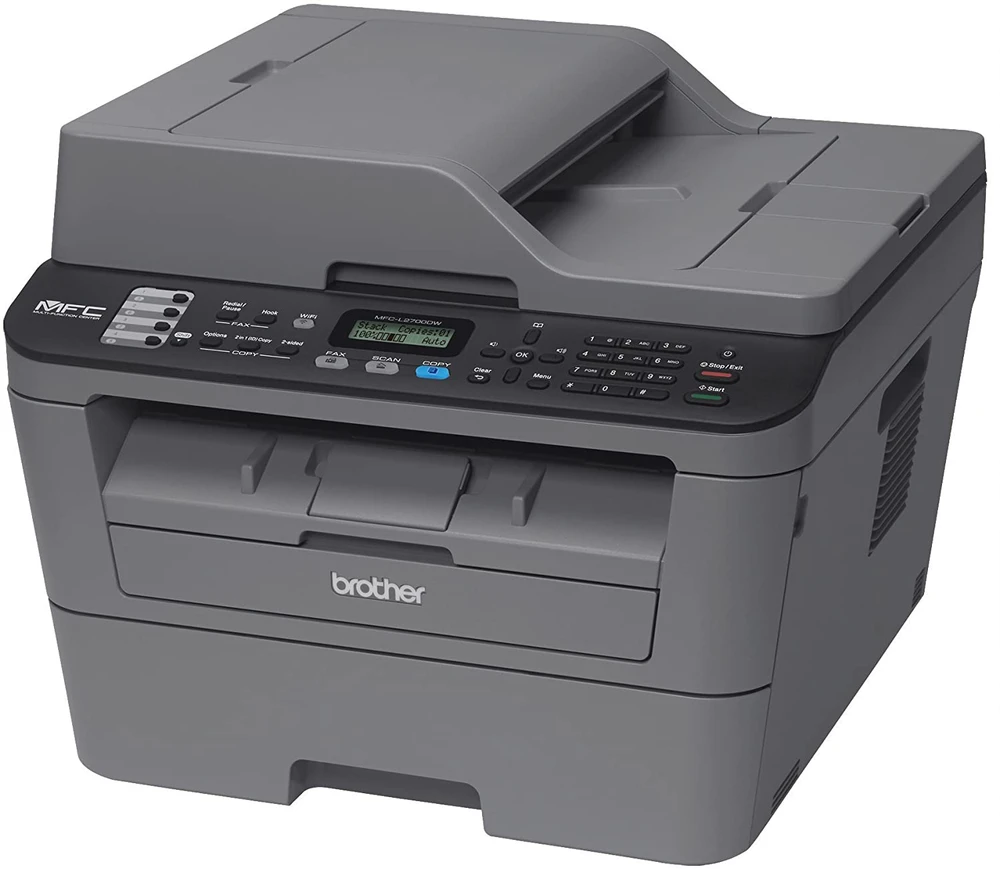 Brother 4-in-1 Monochrome Laser Multi-Function Printer with Automatic 2-Sided Printing | MFC-L2700DW