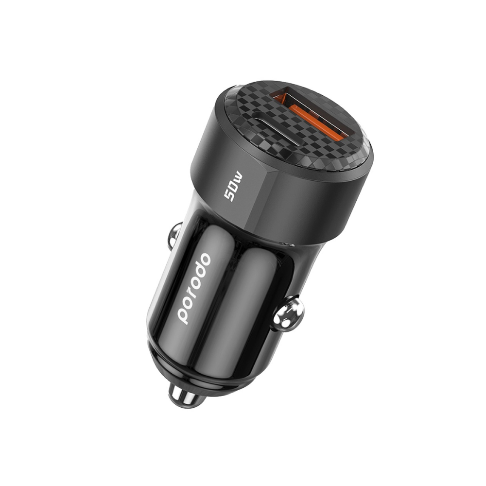 Porodo Porodo 50W Dual Port Car Charger | PD-CC50W - Phones & Wearables - Lebanon