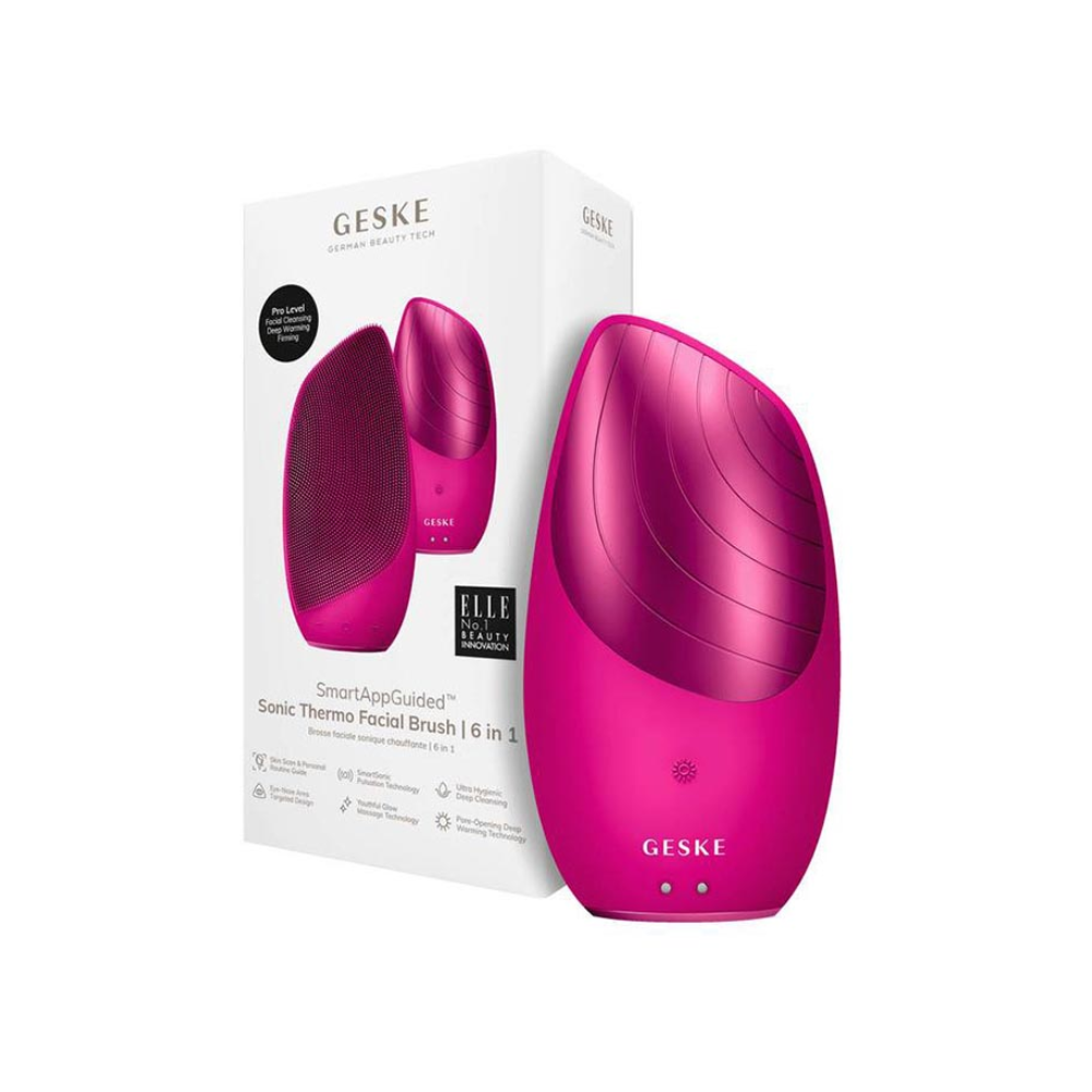 Geske Geske Sonic Thermo 6-in-1 Facial Brush | GESGK000007MG01 - Beauty & Personal Care - Lebanon