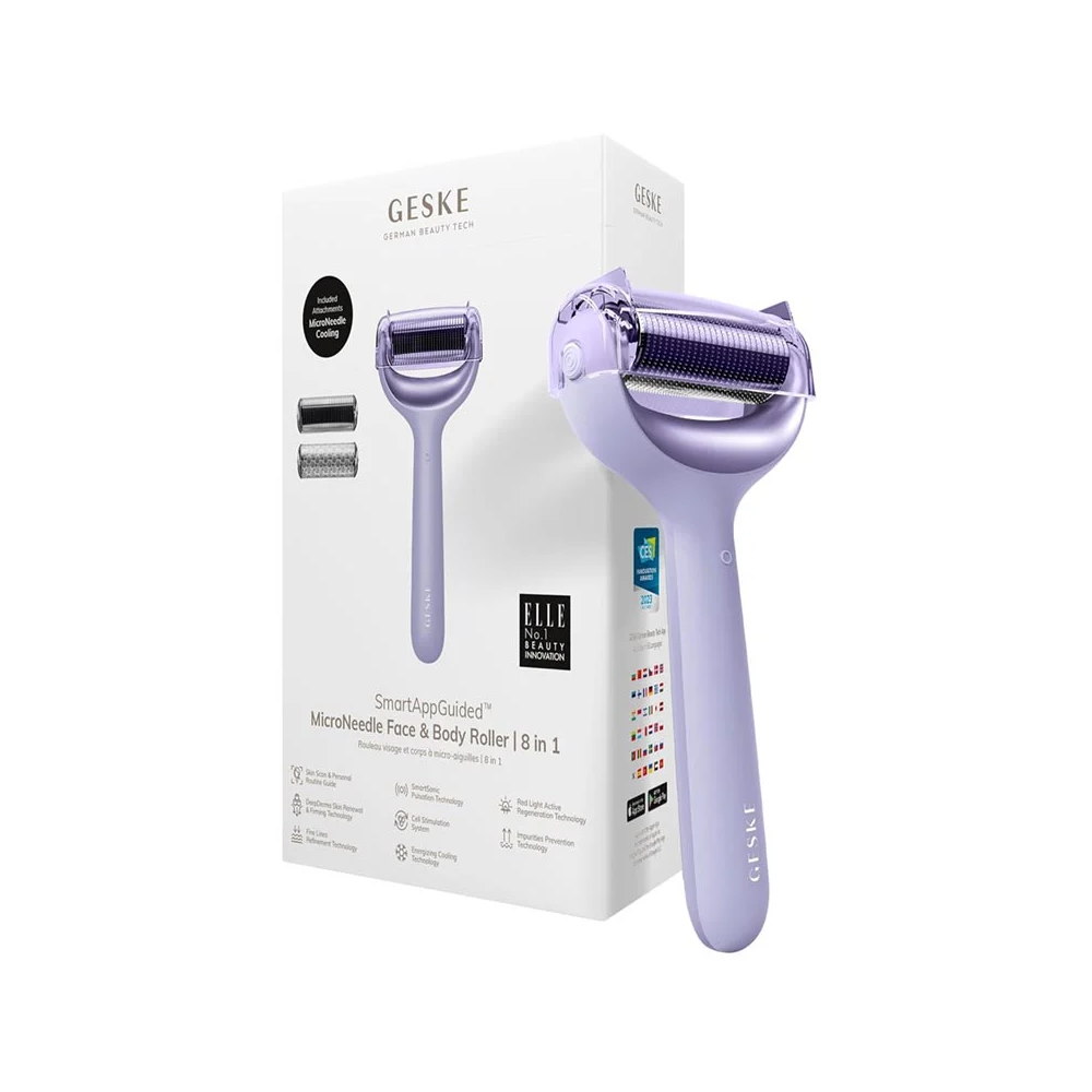 Geske Geske MicroNeedle 8-in-1 Face & Body Roller | GESGK000043PL01 - Beauty & Personal Care - Lebanon