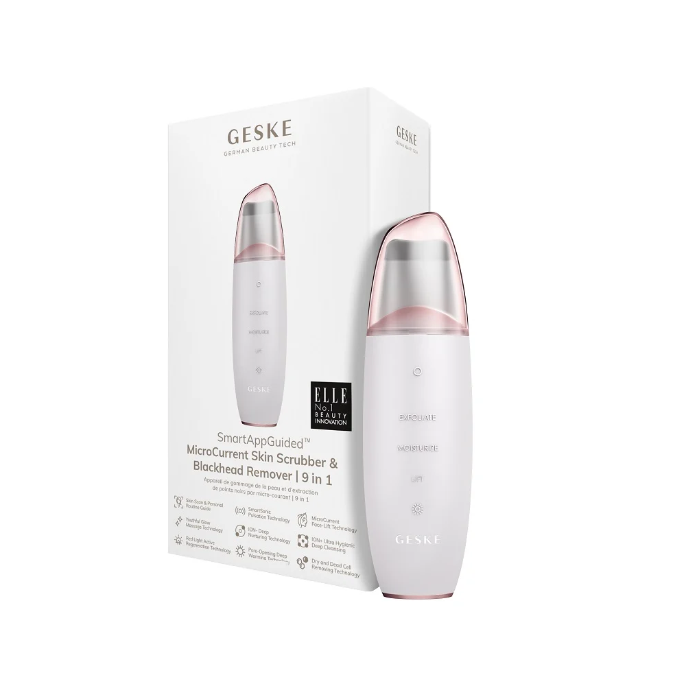 Geske Geske MicroCurrent Skin 9-in-1 Scrubber and Blackhead Remover | GESGK000044SL01 - Beauty & Personal Care - Lebanon
