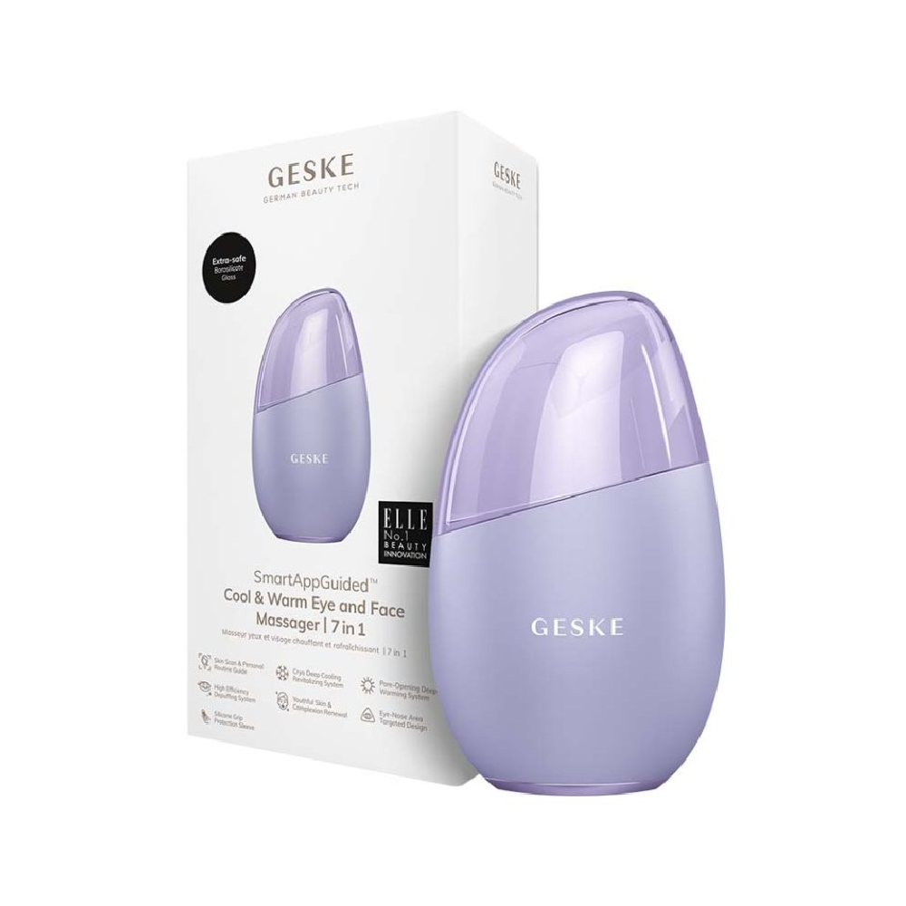 Geske GESKE 7-in-1 Cool & Warm Eye and Face Massager - Purple | GESGK000700PL01 - Beauty & Personal Care - Lebanon
