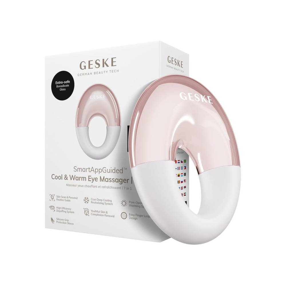 Geske GESKE 7-in-1 Cool and Warm Face and Body Massager - Silver | GESGK000702SL01 - Beauty & Personal Care - Lebanon