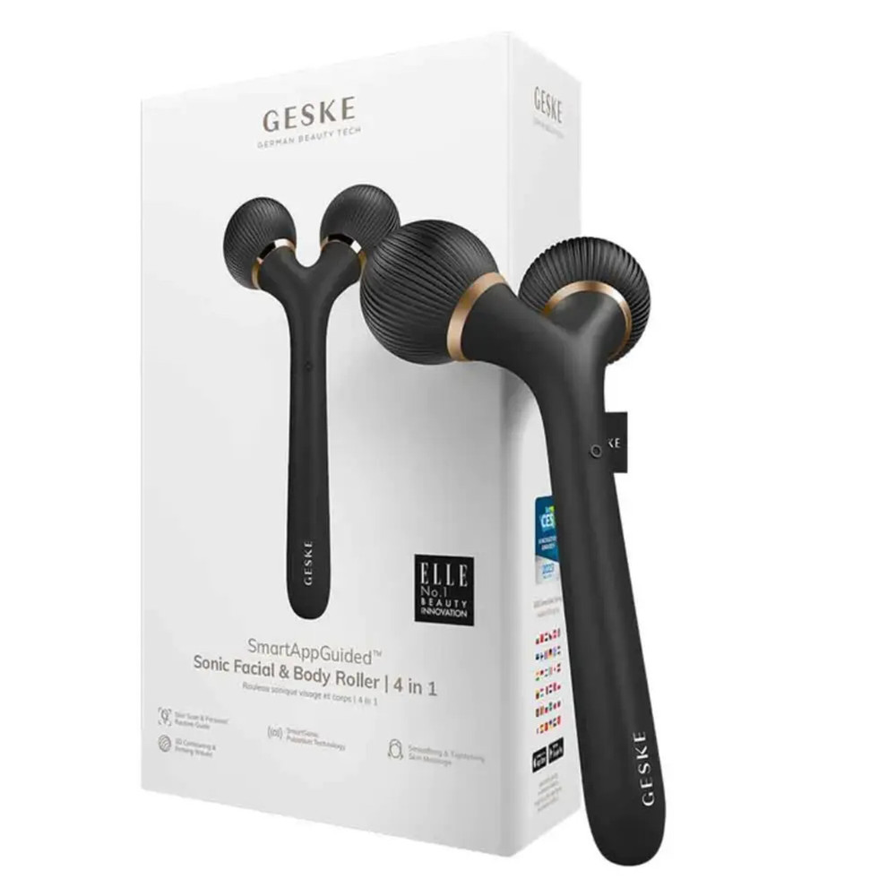 Geske Geske Sonic 4 in 1 Facial & Body Roller - Gray | GESGK000041GY01 - Beauty & Personal Care - Lebanon