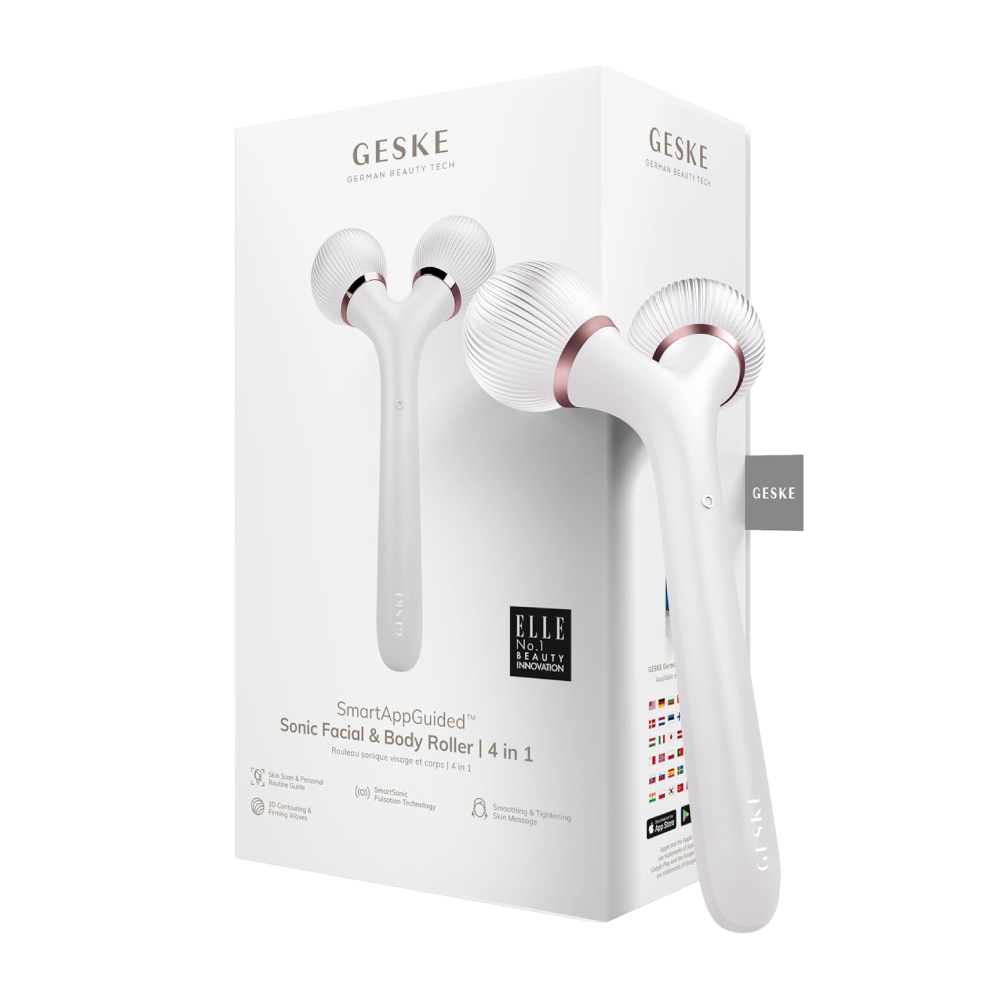 Geske Geske Sonic 4-in-1 Facial & Body Roller - Starlight | GESGK000041SL01 - Beauty & Personal Care - Lebanon