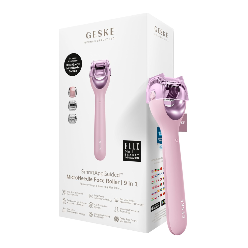 Geske Geske MicroNeedle 9-in-1 Face & Body Roller | GESGK000042PK01 - Beauty & Personal Care - Lebanon