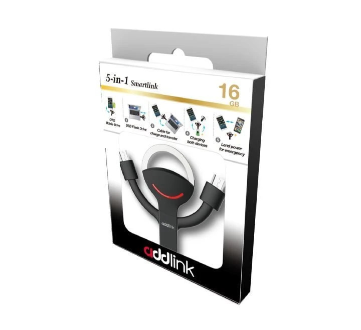 Addlink Addlink Multiple Flash Drive Smartlink 16GB (2micro USB + USB) | ad16GBL10B2 - Computers & Tech - Lebanon