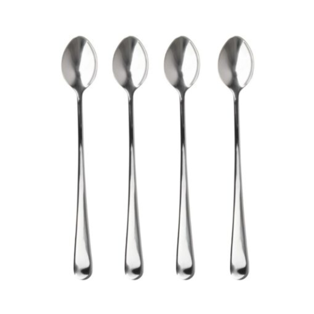 Bergner Bergner Set of 4 Stainless Steel Latte Spoons Coffee & Tea Lovers | BG-46105-MM - Home & Kitchen - Lebanon
