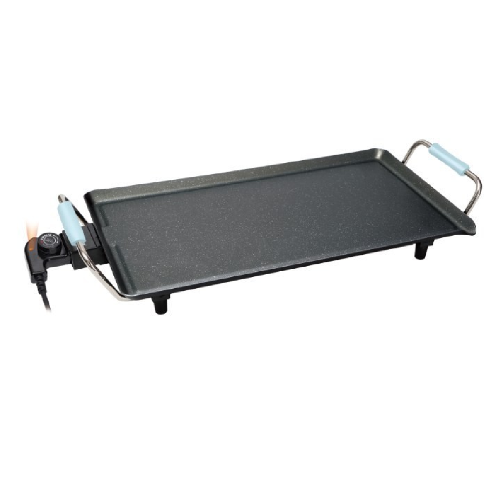 Bergner Bergner Electric Grill 220-240V Blue Retro | BG-50014-BL - Home & Kitchen - Lebanon