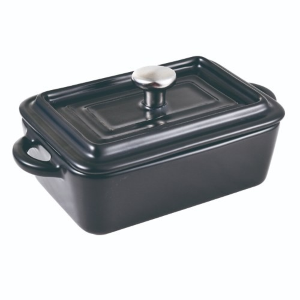 MasterPro Masterpro Mini Pot Cook & Share 15.8×9 cm Ceramic Rectangular | BGMP-10201 - Home & Kitchen - Lebanon