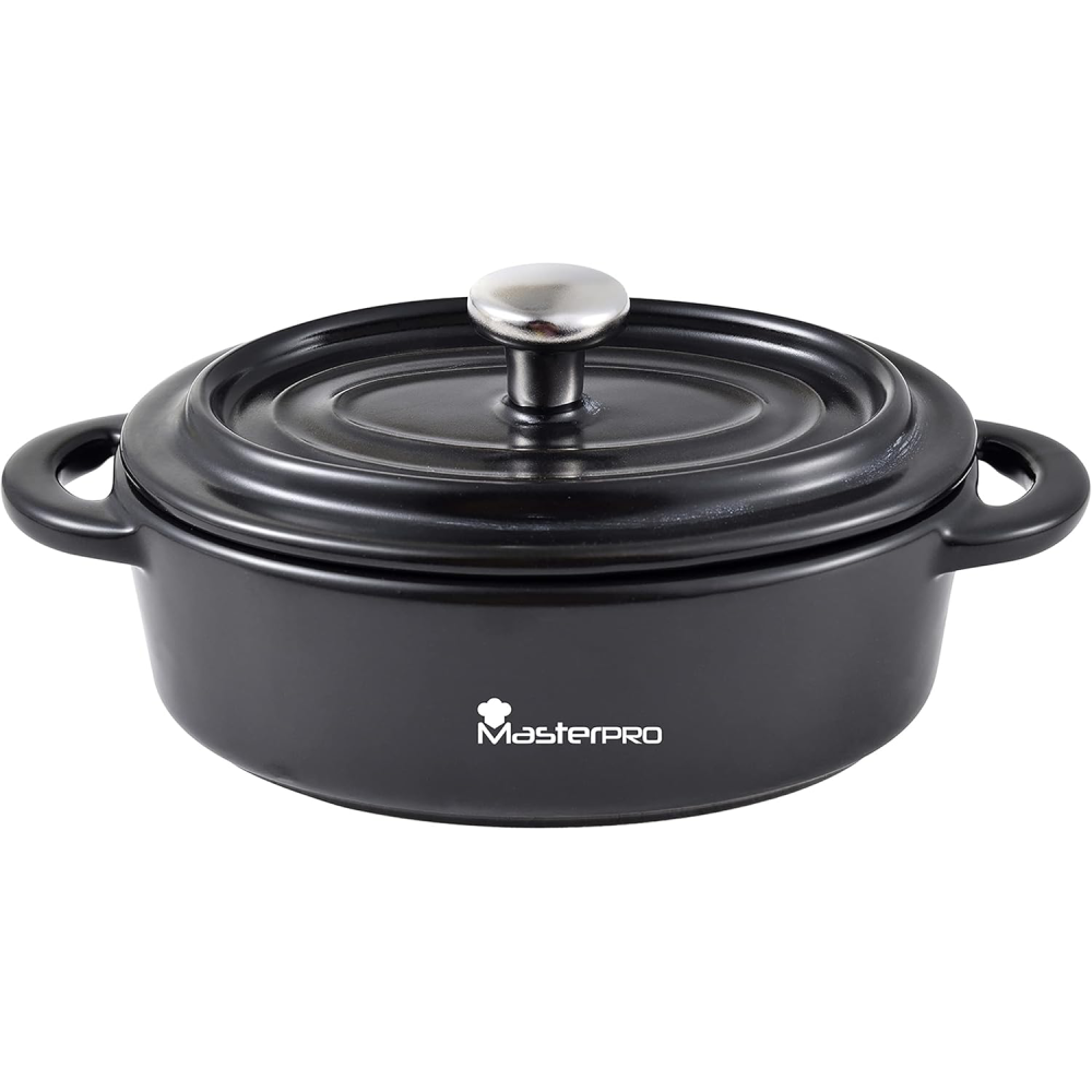 MasterPro Masterpro Mini Oval Casserole 16X9.8X4.5 | BGMP-10203 - Home & Kitchen - Lebanon