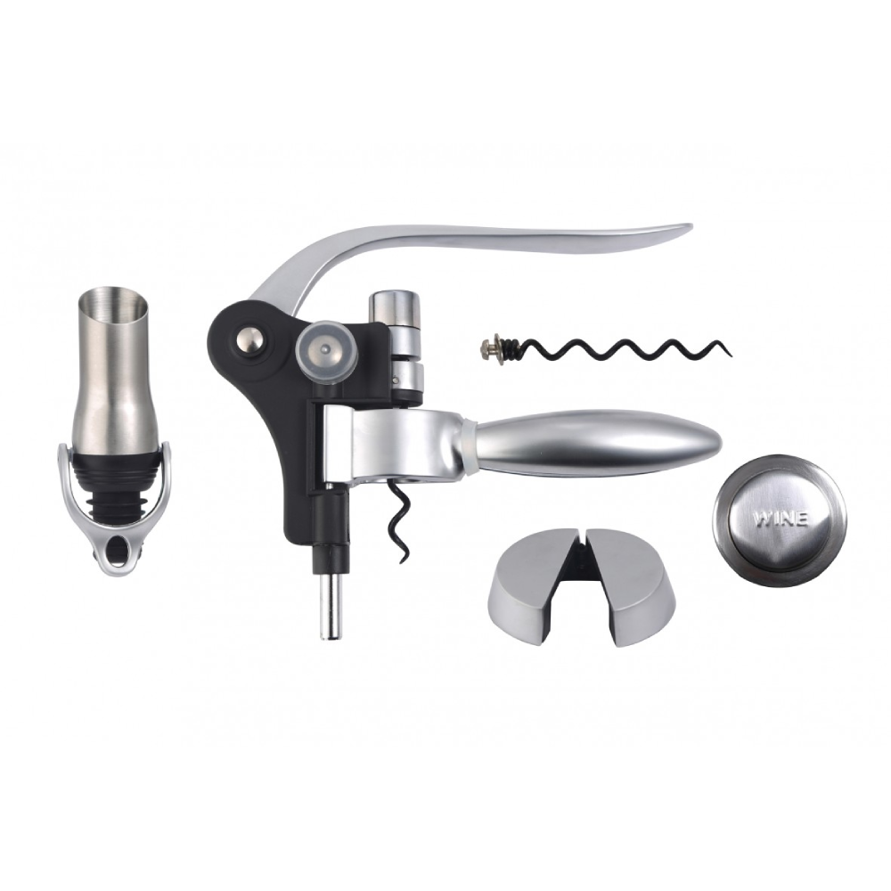 MasterPro Masterpro 5PC Wine Corkscrew Set Zinc Alloy | BGMP-5118 - Home & Kitchen - Lebanon