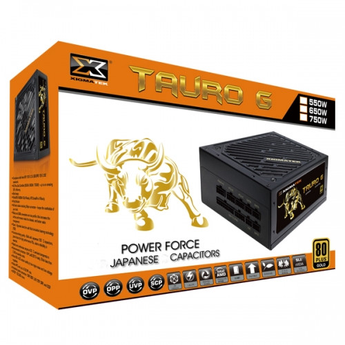 Xigmatek Xigmatek Tauro Power Supply G750 750W Fully Modular 80 Plus Gold EN9061 1 - Computers & Tech - Lebanon