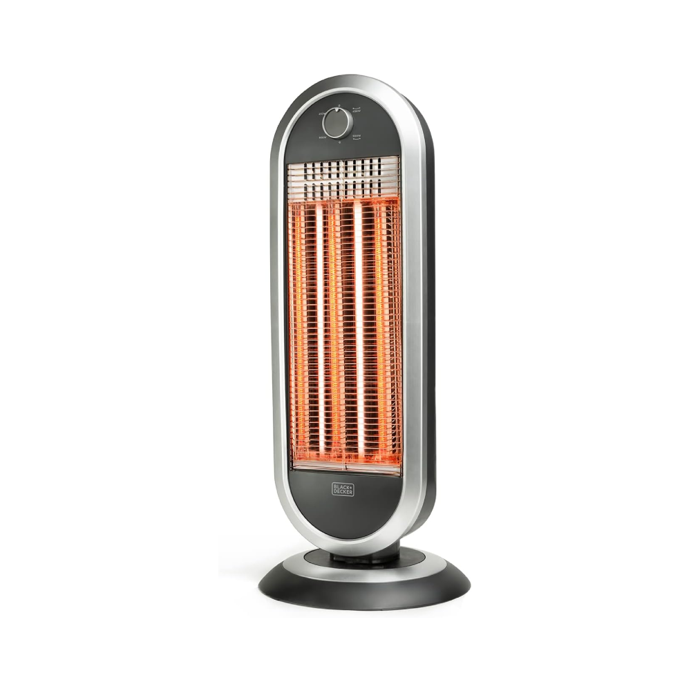 Black&Decker Black&Decker Standing Carbon Heater - 900W | BXCSH900E - Home & Kitchen - Lebanon